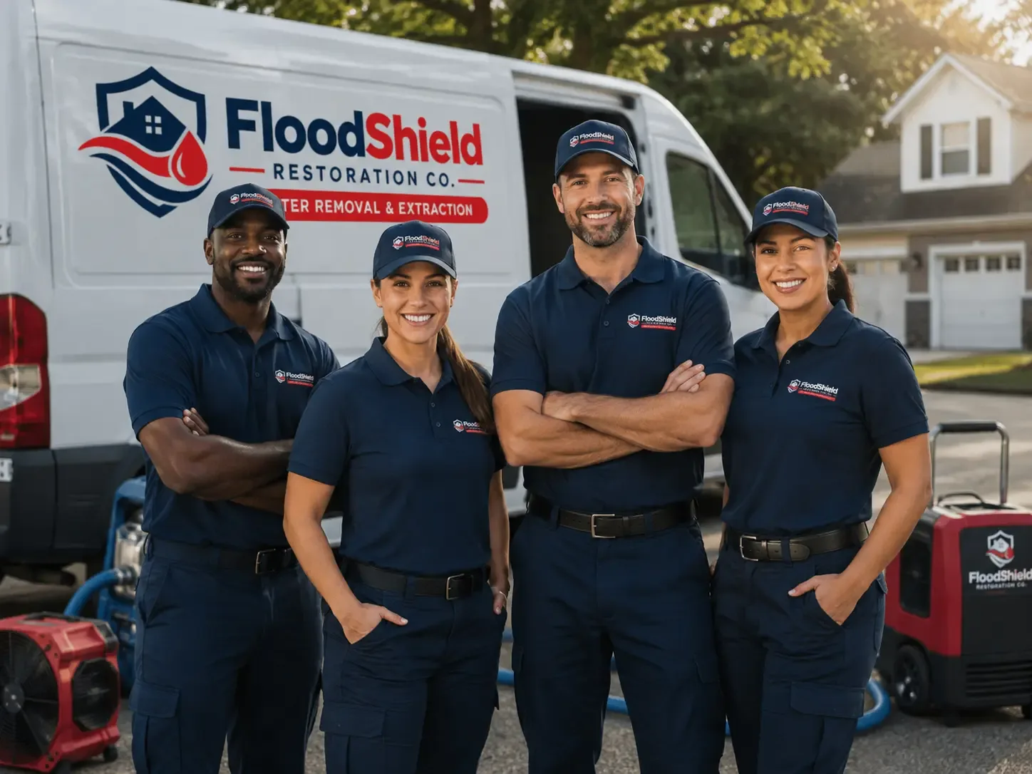 Flood Damage Restoration company in Olin, IA