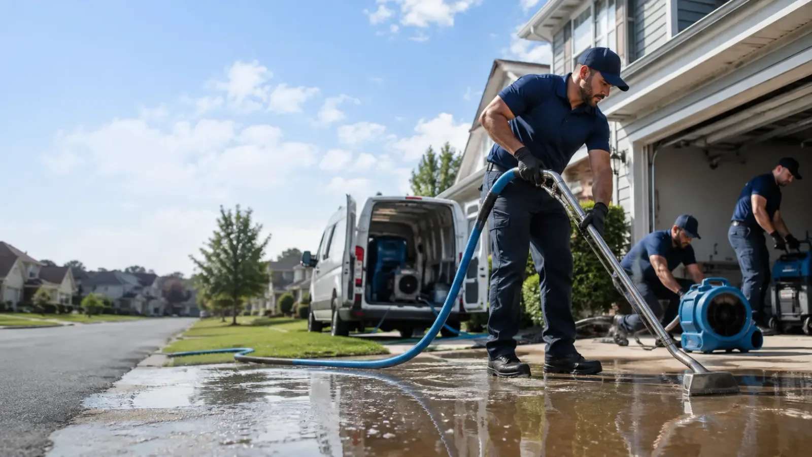 Flood Damage Restoration in Olin, IA